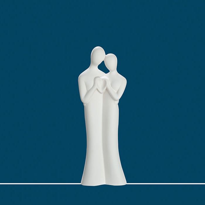 Sculptuur 'Liefdesgroet'