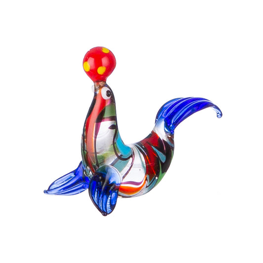 Glassculptuur 'Sea Lion'