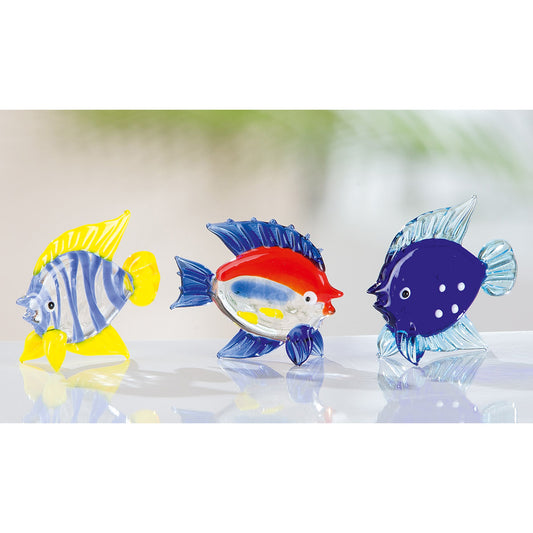 Glassculptuur 'Flossy'