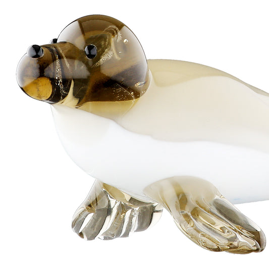 Glassculptuur 'Seal'