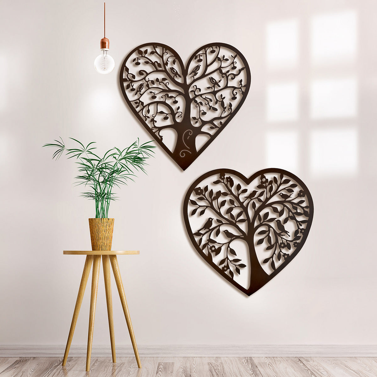 Wandreliëf 'Heart tree'