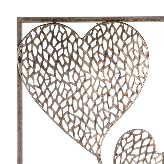 Wandreliëf 'Hearts'