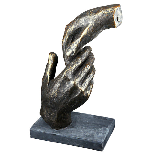 Sculptuur Handen 'Two hands'
